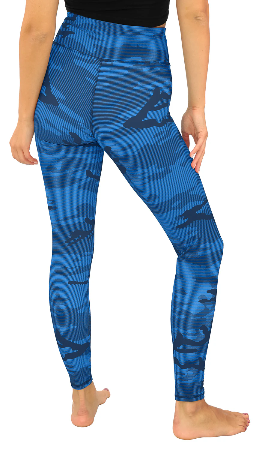 Zubaz NFL Women's Goal Line Camo Line Leggings, Tennessee Titans - Image 43