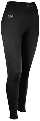 Zubaz NFL Women's Houston Texans Solid Leggings, Black - Image 4