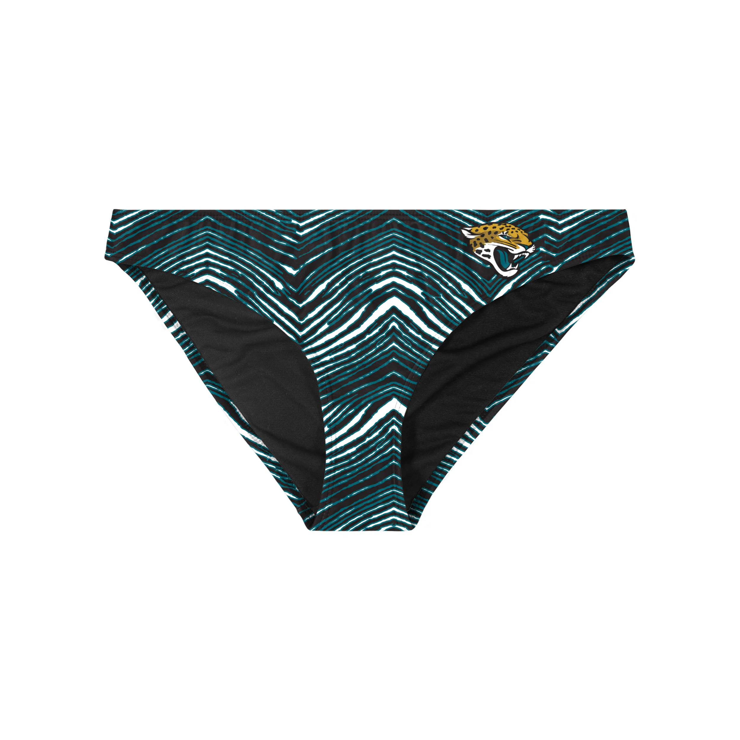 Zubaz NFL Women's Jacksonville Jaguars Exclusive Bikini Bottom - Image 3