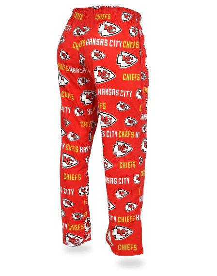 Zubaz NFL Women's Kansas City Chiefs Comfy Lounge Pants, Red - Image 2
