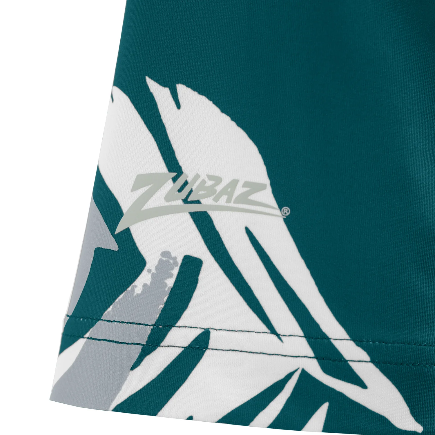 Zubaz NFL Womens Leaf Team Color Script Short Sleeve T-Shirt, Philadelphia Eagles - Image 3