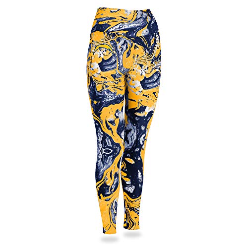 Zubaz NFL Women's Los Angeles Chargers Team Swirl Leggings - Image 6