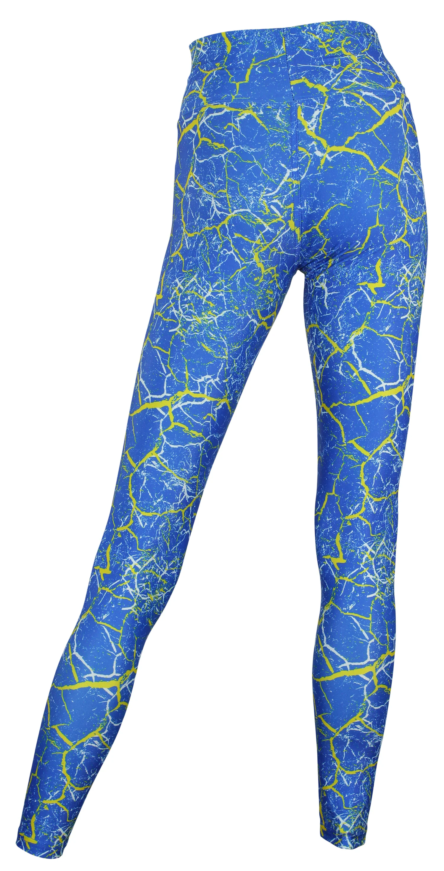 Zubaz NFL Women's Los Angeles Rams Marble Leggings - Image 2