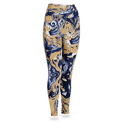 Zubaz NFL Women's Los Angeles Rams Team Swirl Leggings - Image 9