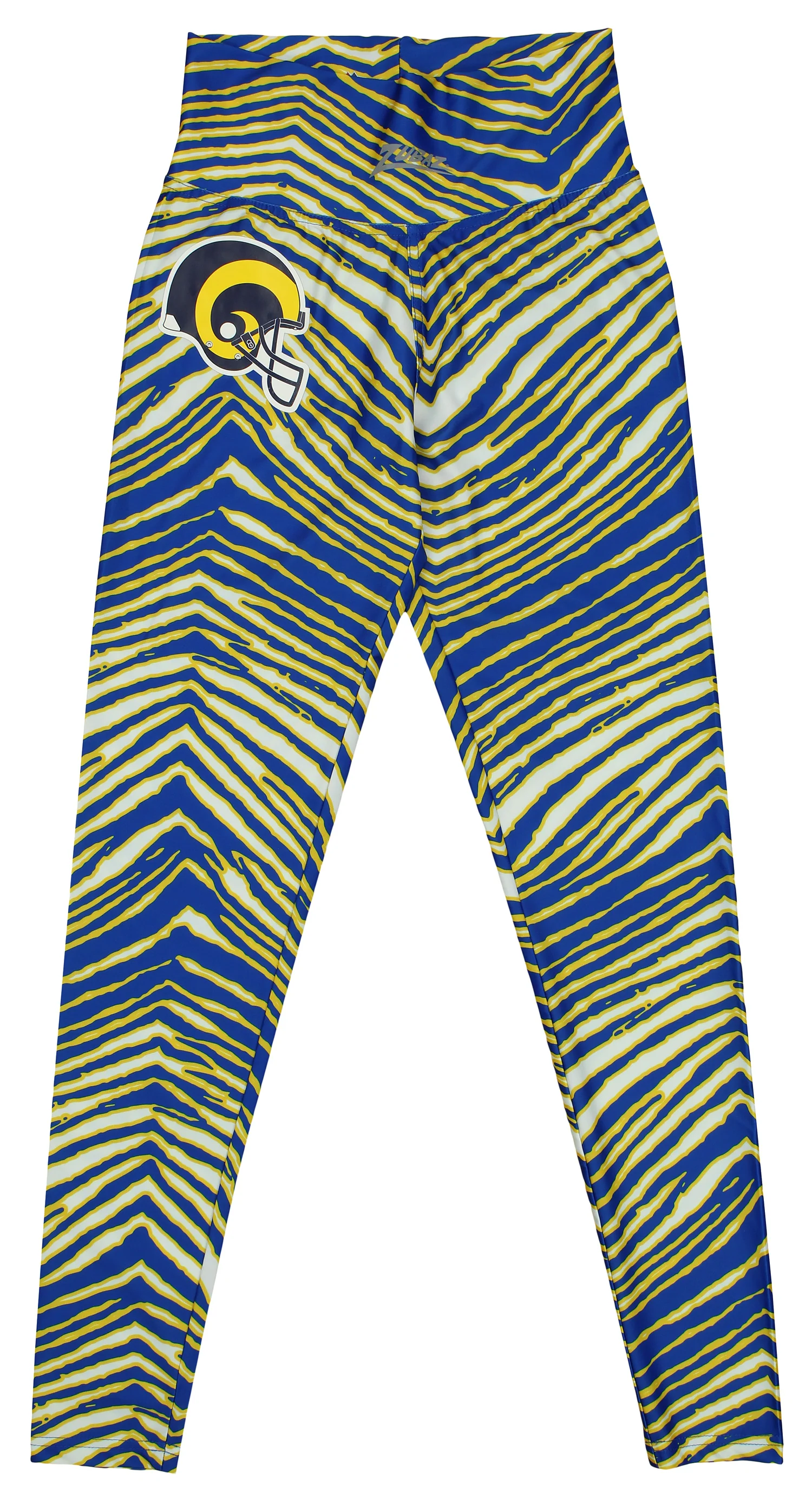 Zubaz NFL Women's Los Angeles Rams Zebra Legging - Image 6