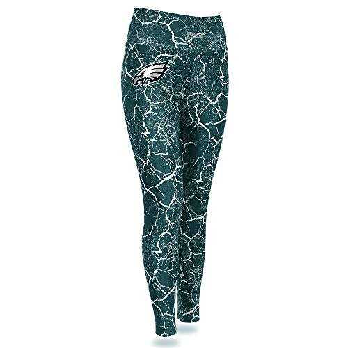 Zubaz NFL Women's Philadelphia Eagles Team Marble Leggings - Image 4