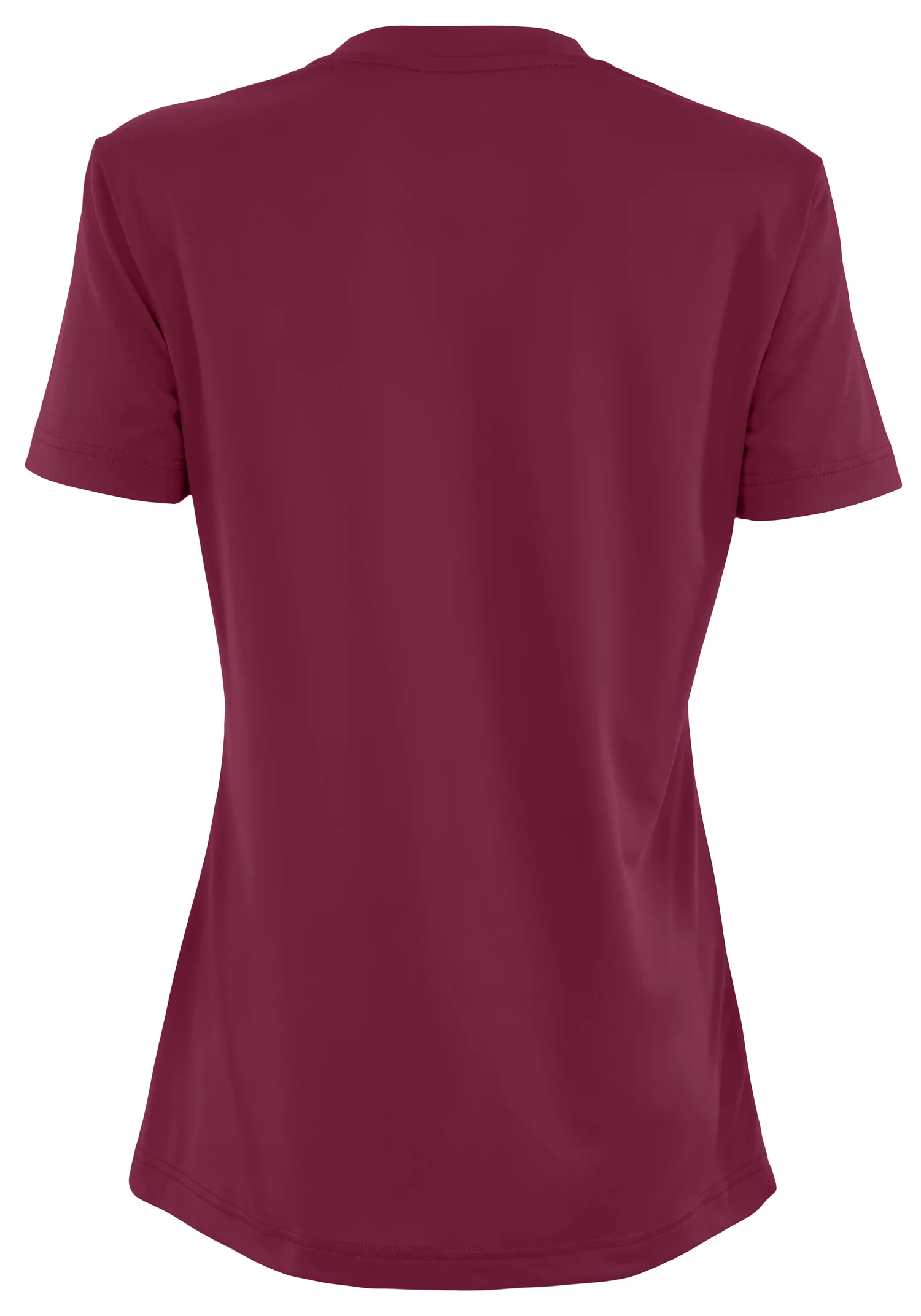 Zubaz NFL Women's Quarterback Team Color Short Sleeve T-Shirt, Washington Commanders - Image 2