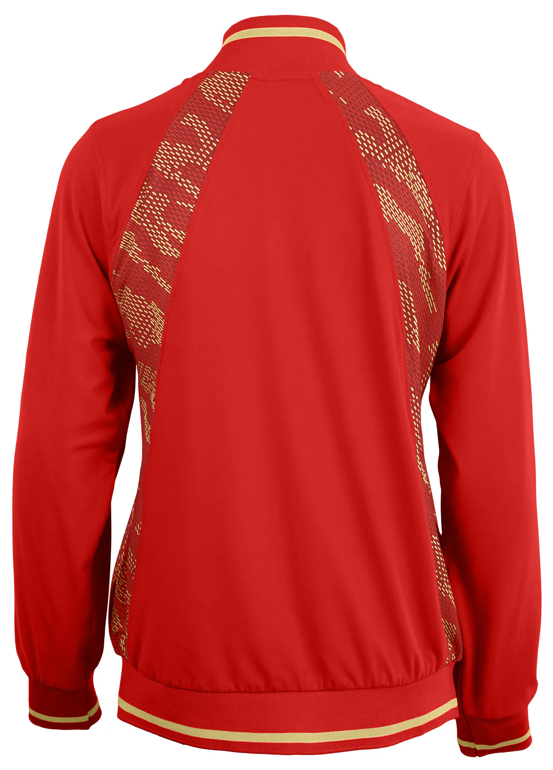 Zubaz NFL Women's San Francisco 49ers Elevated Full Zip Viper Accent Jacket - Image 2