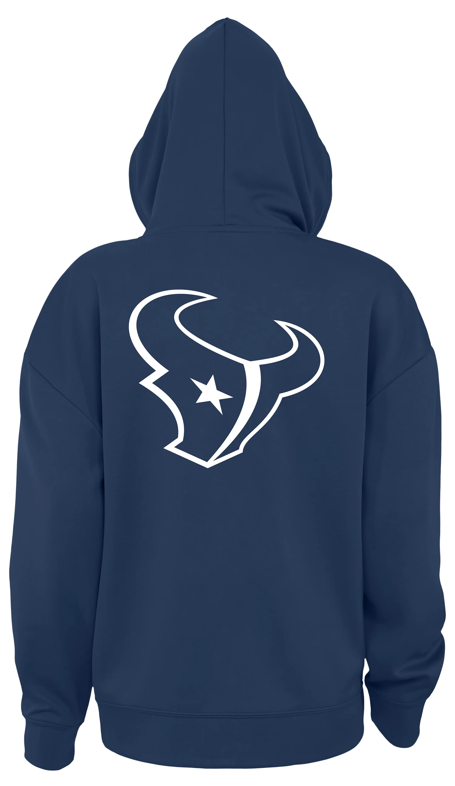 Zubaz NFL Women's Standard Full Zip Hoodie Houston Texans - Image 2