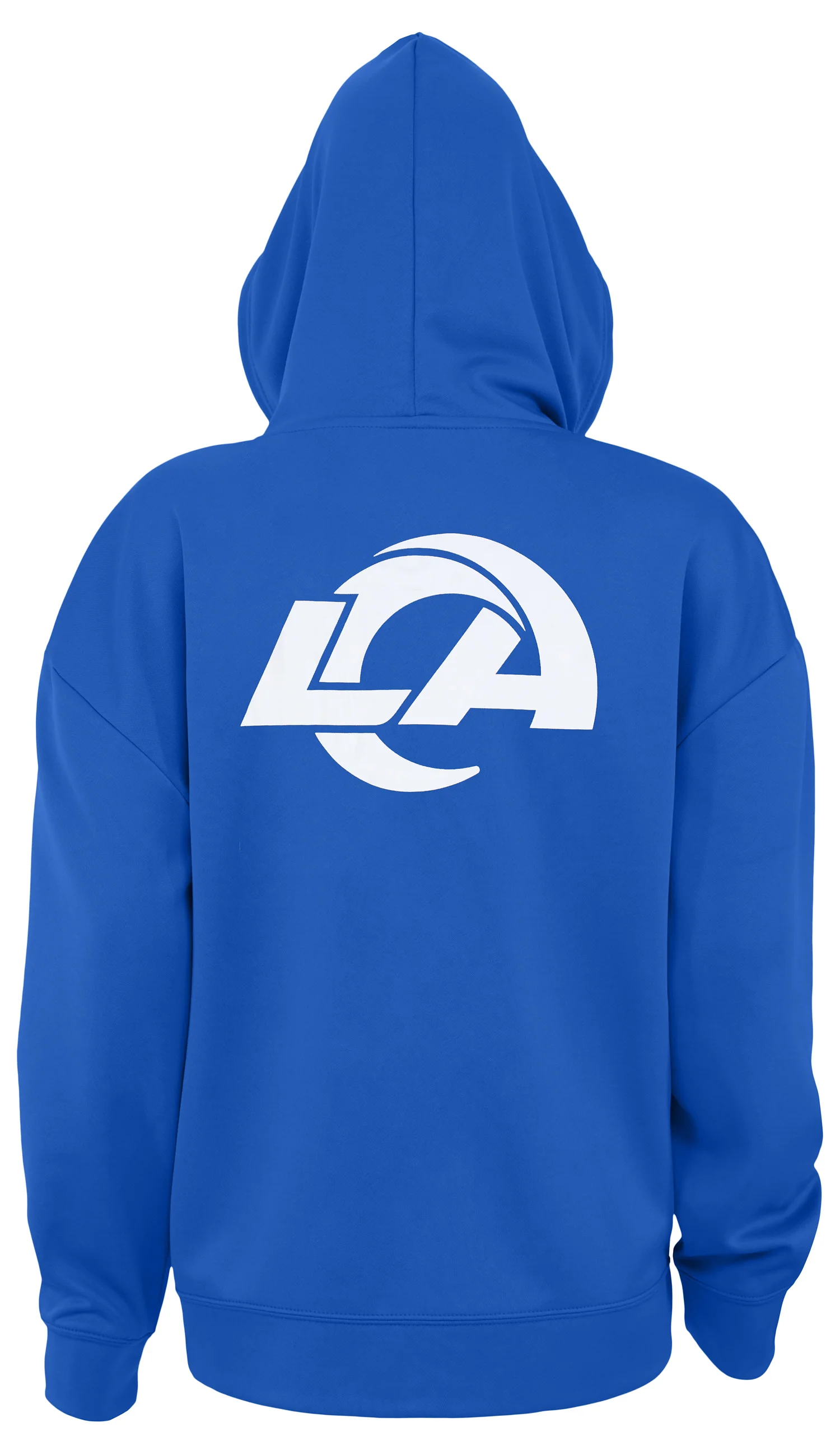 Zubaz NFL Women's Standard Full Zip Hoodie Los Angeles Rams - Image 2