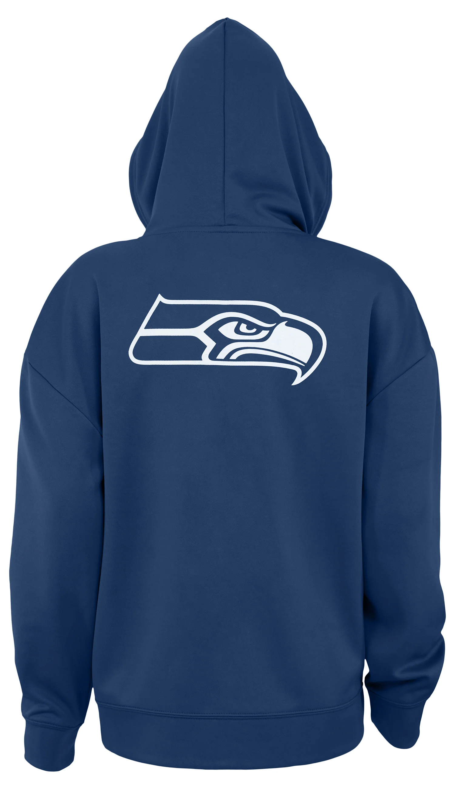 Zubaz NFL Women's Standard Full Zip Hoodie Seattle Seahawks - Image 2