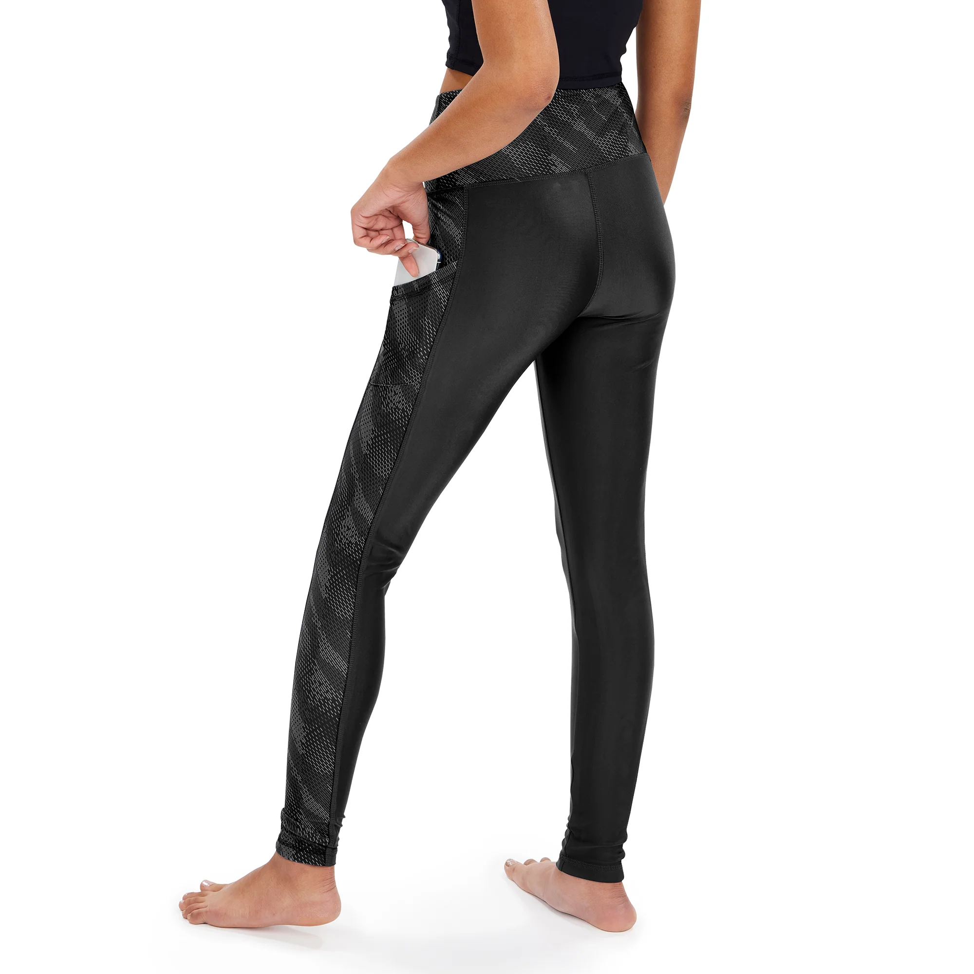 Zubaz NFL Women's Washington Football Team Viper Snake Detail Leggings - Image 2