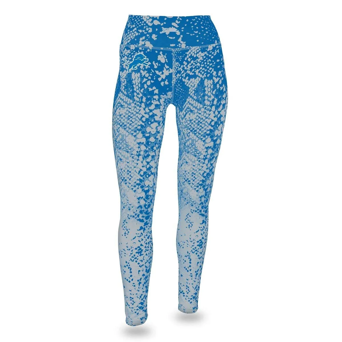 Zubaz NFL Women's Zubaz Detroit Lions Logo Leggings - Image 3
