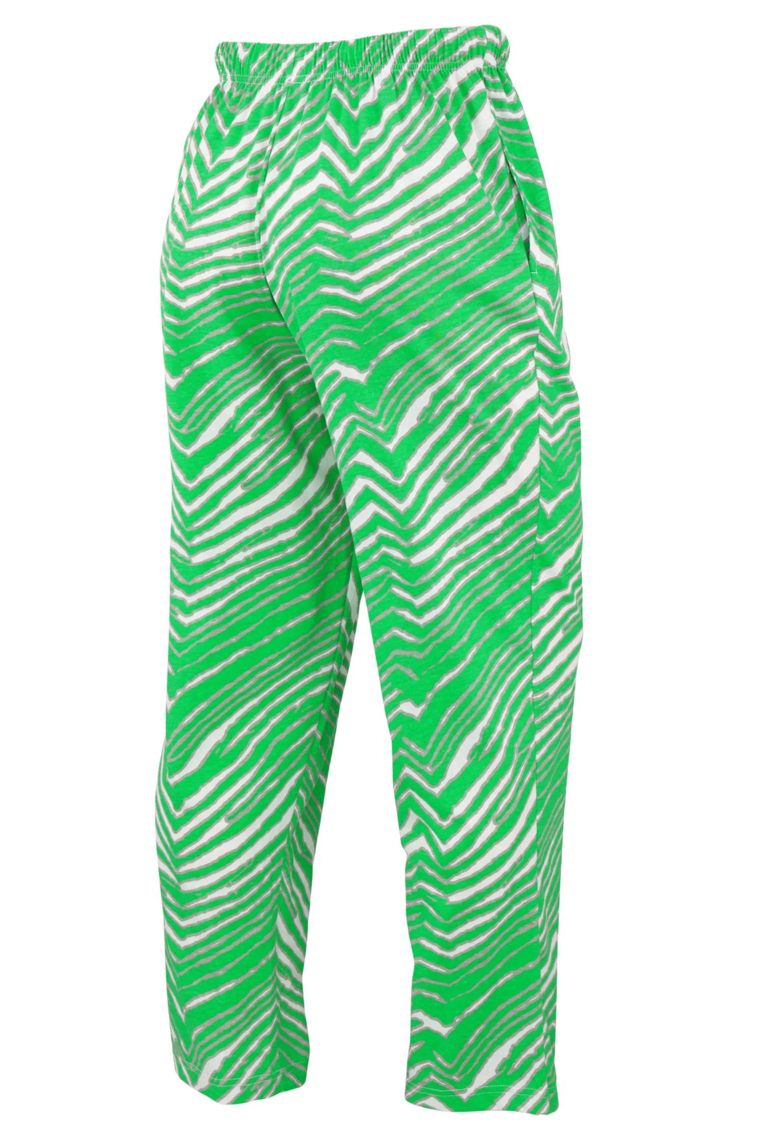 Zubaz NFL   Z88 3 Color Classic Zebra Screen Printed Logo Pant, PHILADELPHIA EAGLES - Image 6
