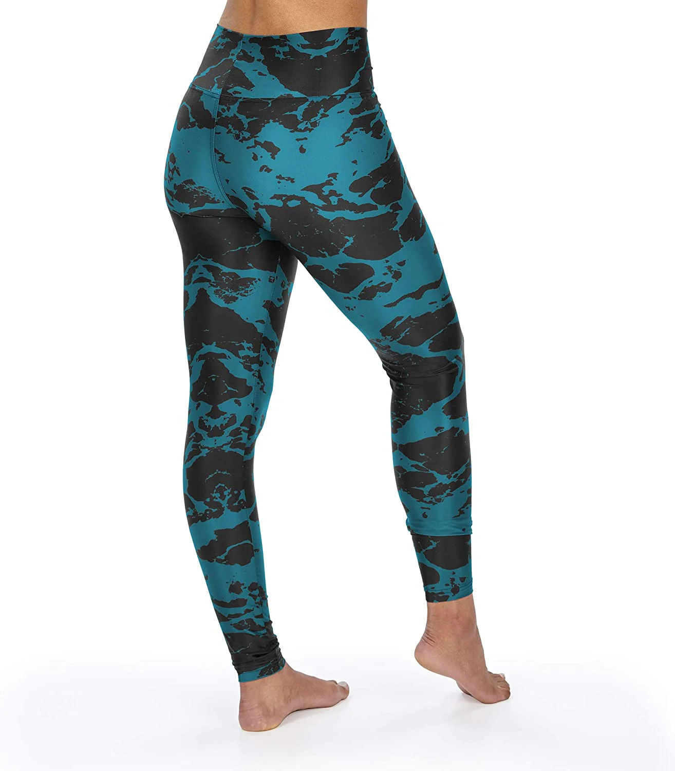Zubaz Women's Jacksonville Jaguars Team Colors Lava Legging - Image 2