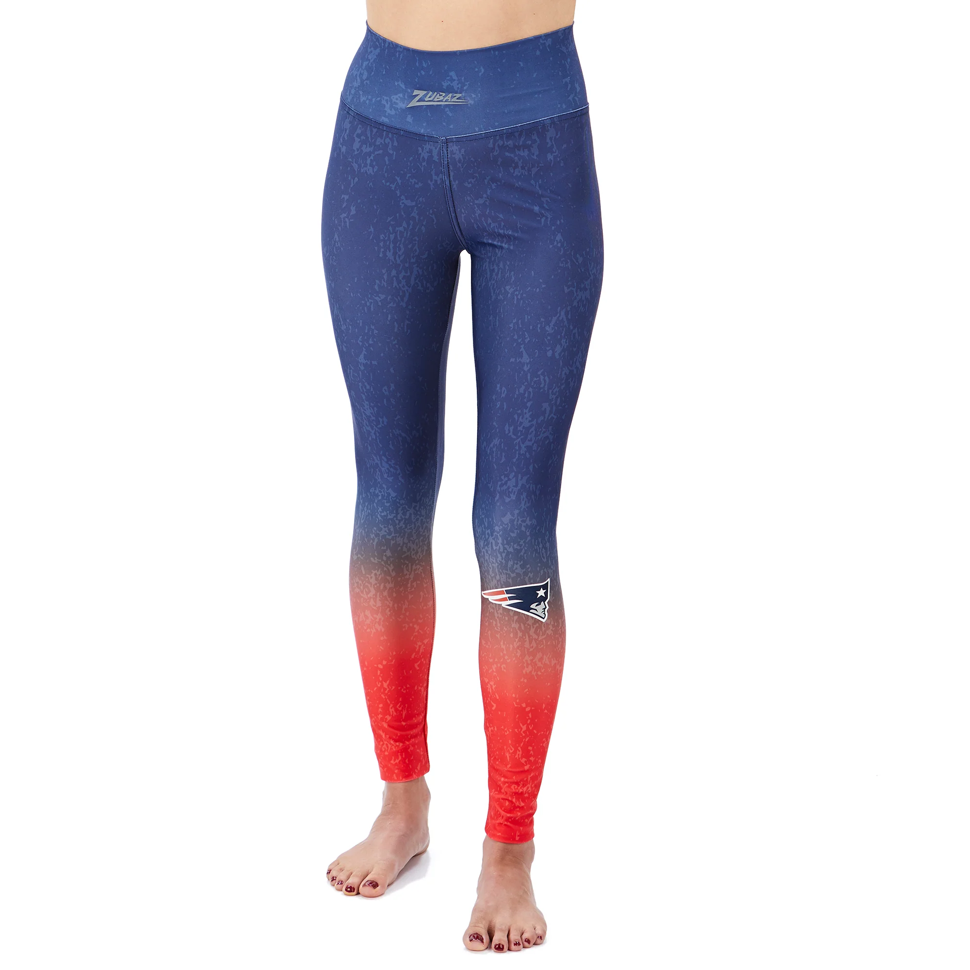 Zubaz Women's NFL New England Patriots Gradient Leggings - Image 2