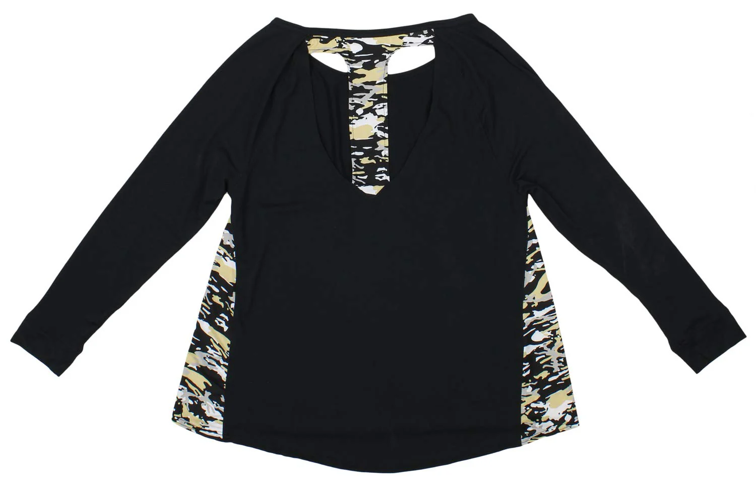 Zubaz Women's NFL New Orleans Saints Racer Back Shirt Top - Image 2