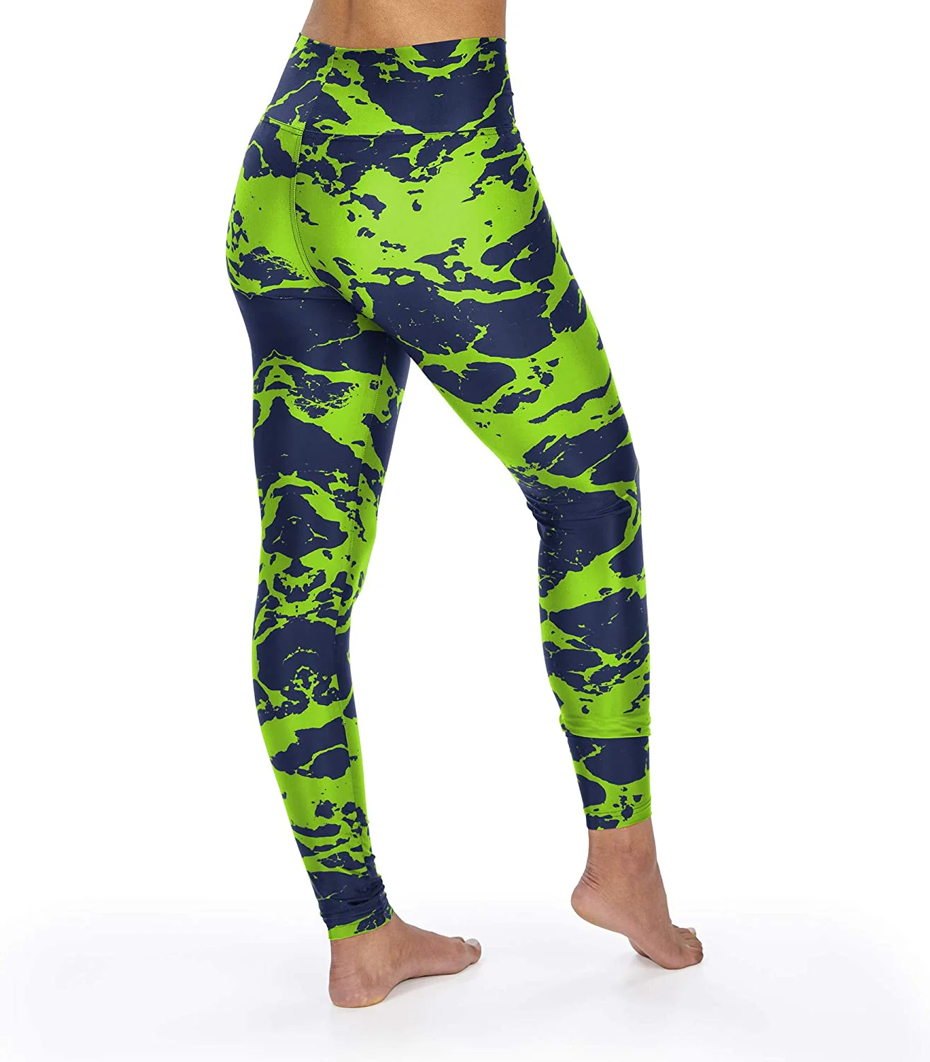 Zubaz Women's Seattle Seahawks Team Colors Lava Leggings - Image 2