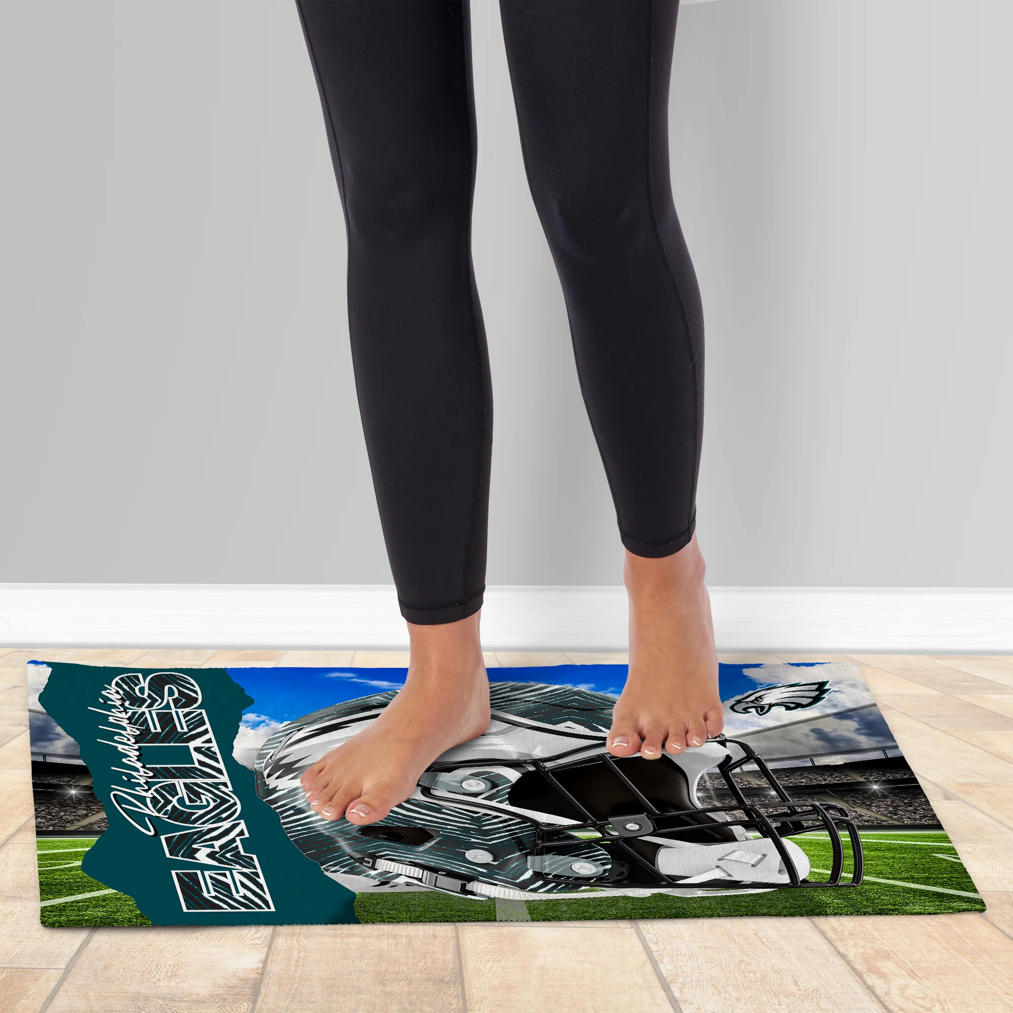 Zubaz X Northwest 20X32 WASHABLE RUG ZUBAZ - EAGLES - Image 2