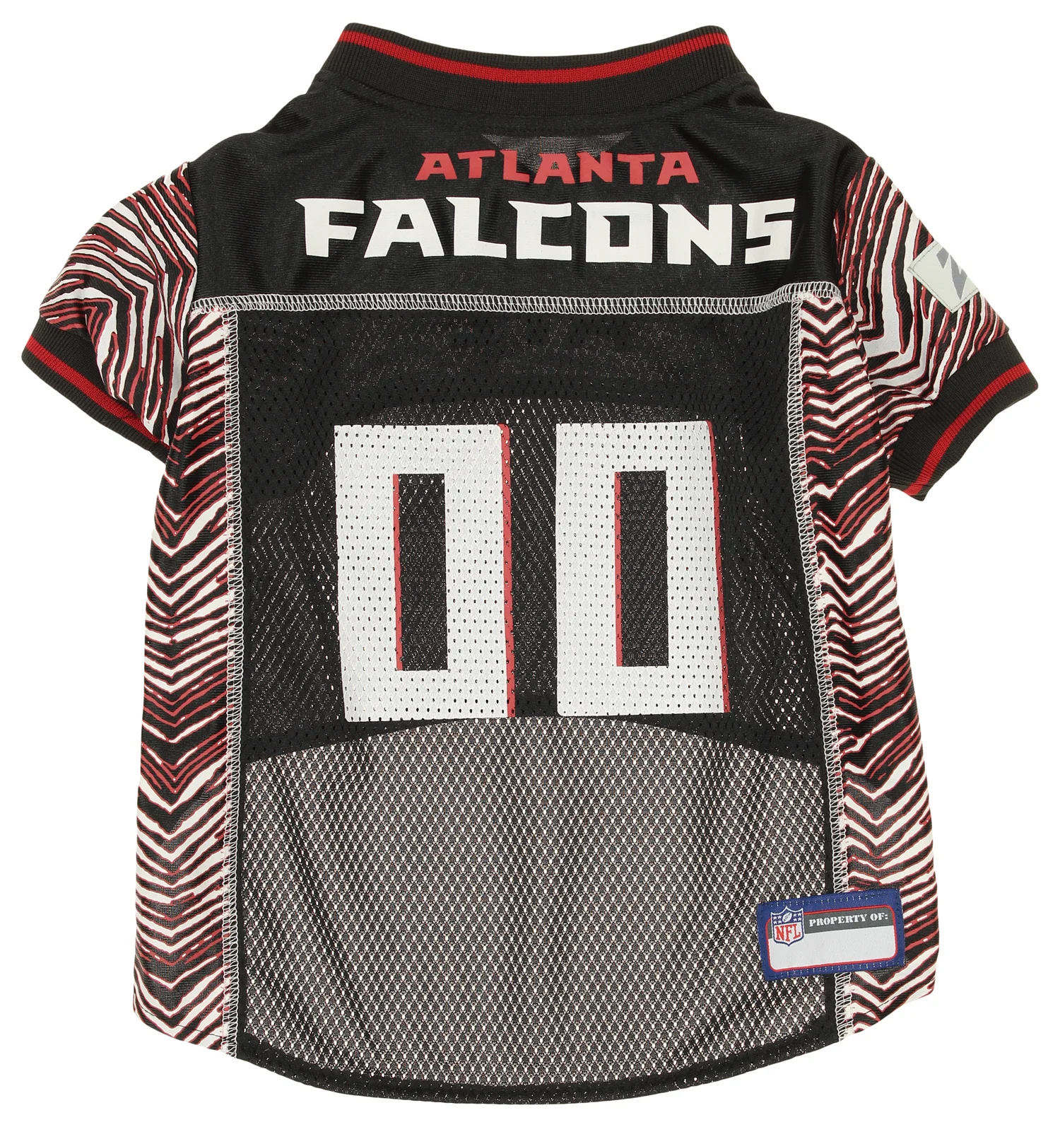 Zubaz X Pets First NFL Atlanta Falcons Team Pet Jersey For Dogs - Image 5