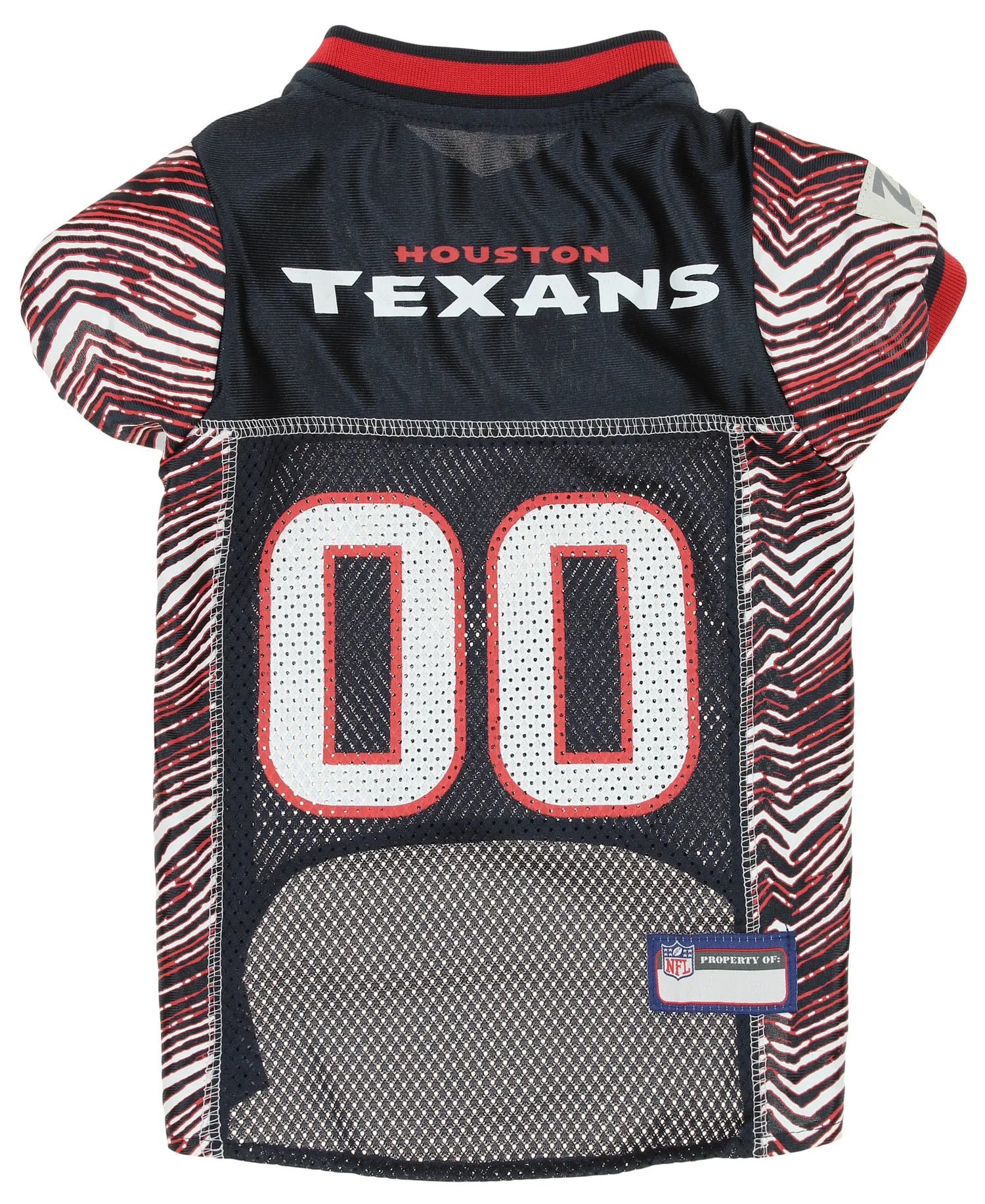 Zubaz X Pets First NFL Houston Texans Jersey For Dogs & Cats - Image 6
