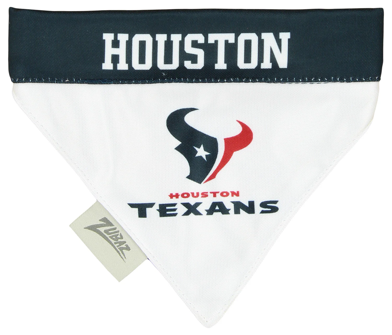 Zubaz X Pets First NFL Houston Texans Reversible Bandana For Dogs & Cats - Image 3