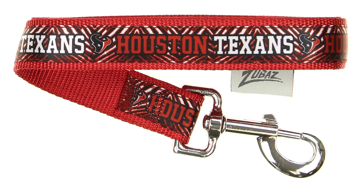 Zubaz X Pets First NFL Houston Texans Team Logo Leash For Dogs - Image 2