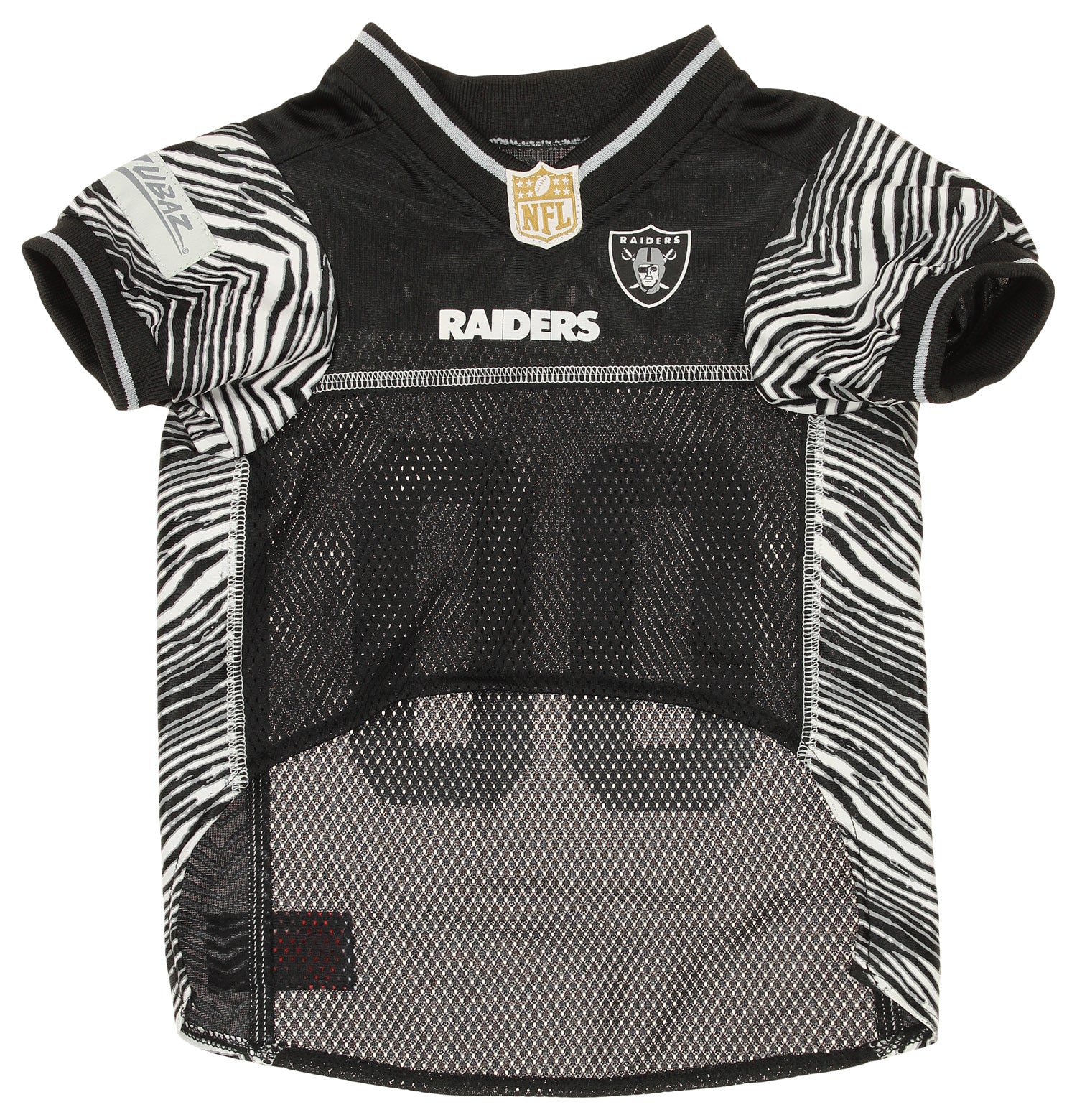 Zubaz X Pets First NFL Las Vegas Raiders Team Pet Jersey For Dogs - Image 2