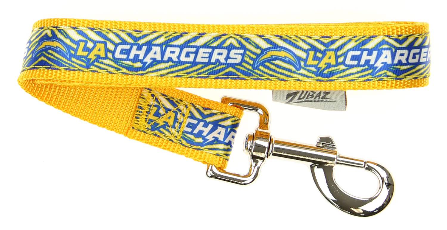Zubaz X Pets First NFL Los Angeles Chargers Team Logo Leash For Dogs - Image 2