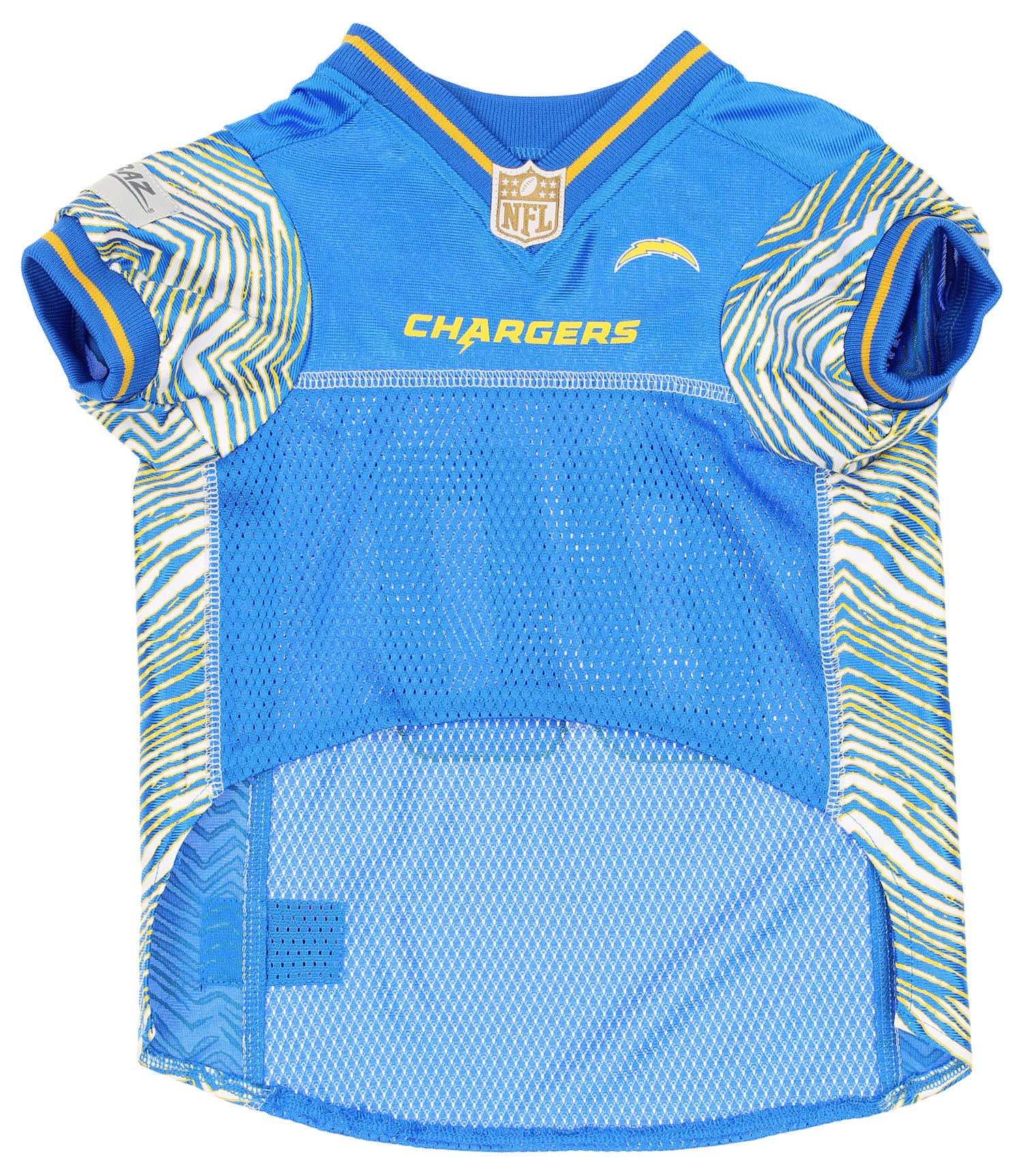 Zubaz X Pets First NFL Los Angeles Chargers Team Pet Jersey For Dogs - Image 2