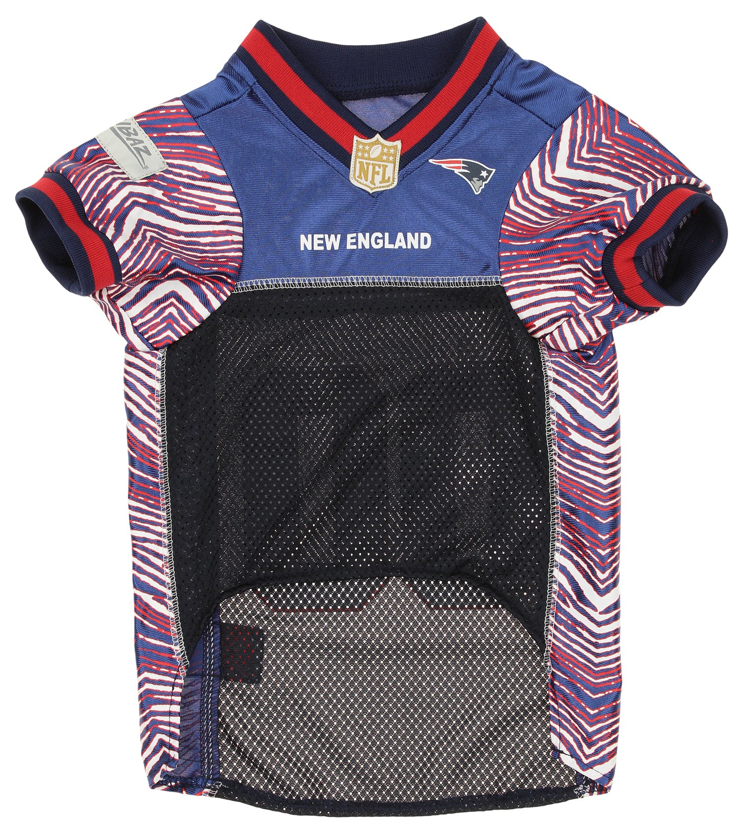 Zubaz X Pets First NFL New England Patriots Jersey For Dogs & Cats - Image 2