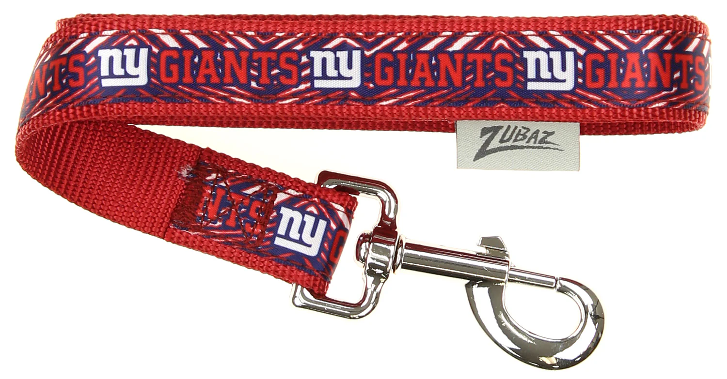 Zubaz X Pets First NFL New York Giants Team Logo Leash For Dogs - Image 2