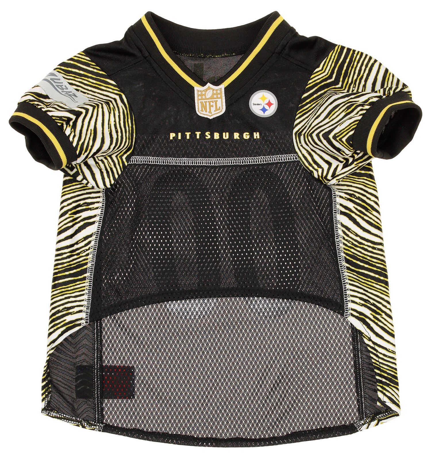 Zubaz X Pets First NFL Pittsburgh Steelers Team Pet Jersey For Dogs - Image 2