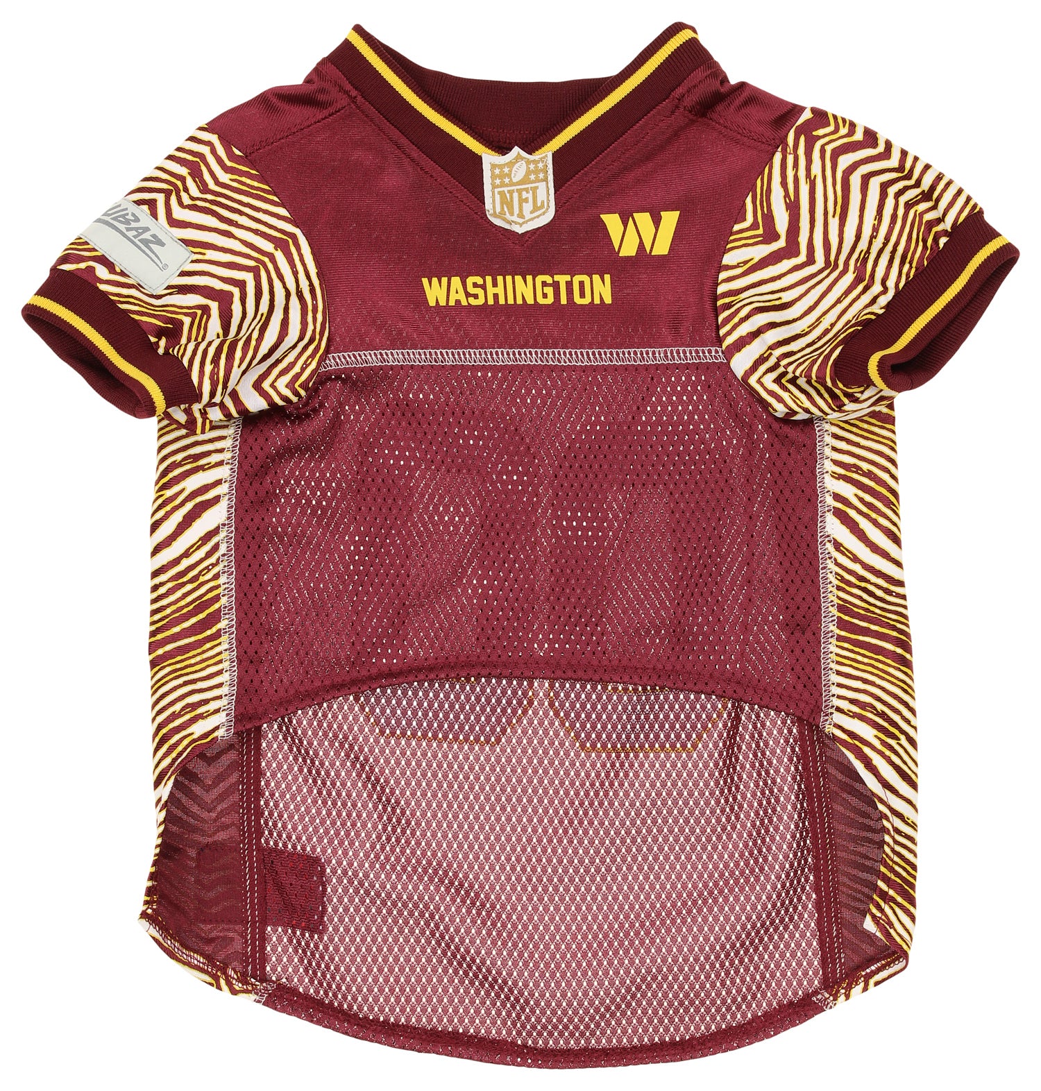 Zubaz X Pets First NFL Washington Commanders Jersey Team Pet Jersey For Dogs - Image 2