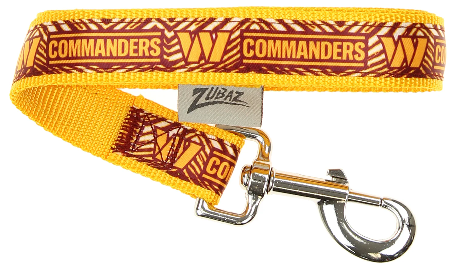 Zubaz X Pets First NFL Washington Football Commanders Team Logo Leash For Dogs - Image 2